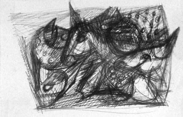 4"x6" Ink on Paper (1964)