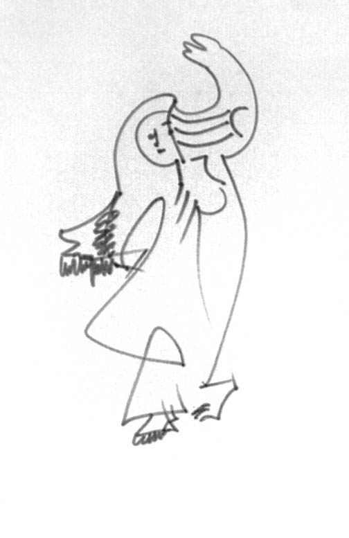 4"x6" Ink on Paper (1965)