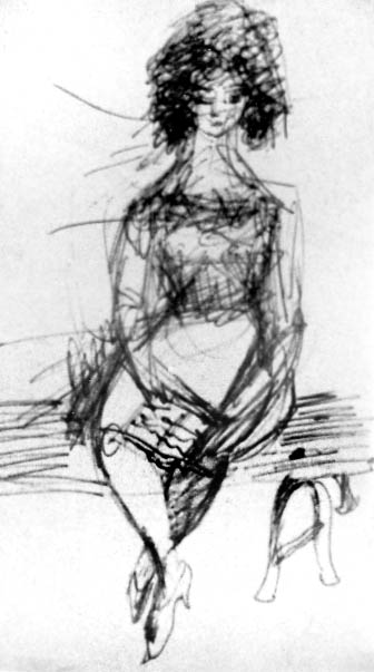 4"x6" Ink on Paper (1965)