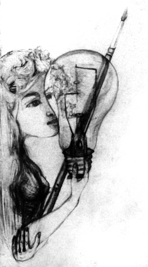 4"x6" Ink on Paper (1965)