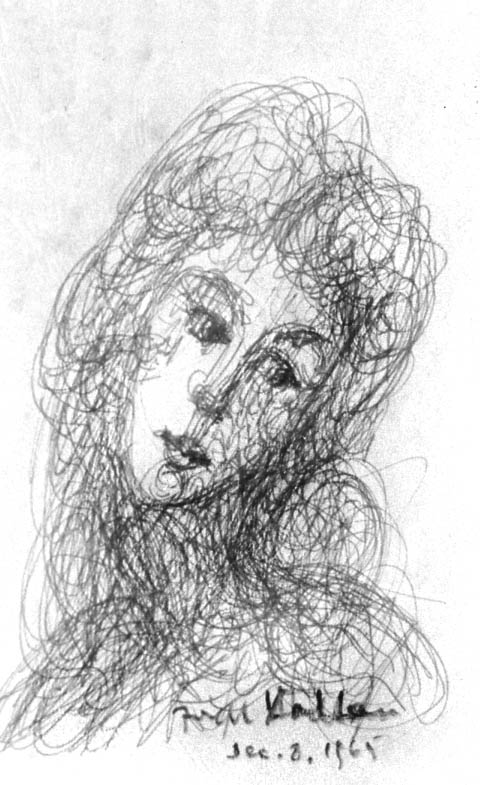 4"x6" Ink on Paper (1965)