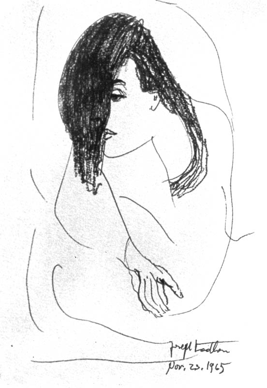 4"x6" Ink on Paper (1965)