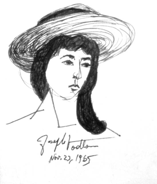 4"x6" Ink on Paper (1965)