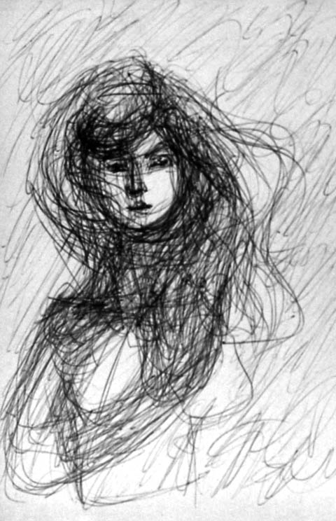 4"x6" Ink on Paper (1965)