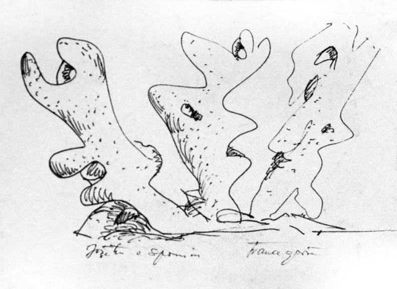 4"x6" Ink on Paper (1965)