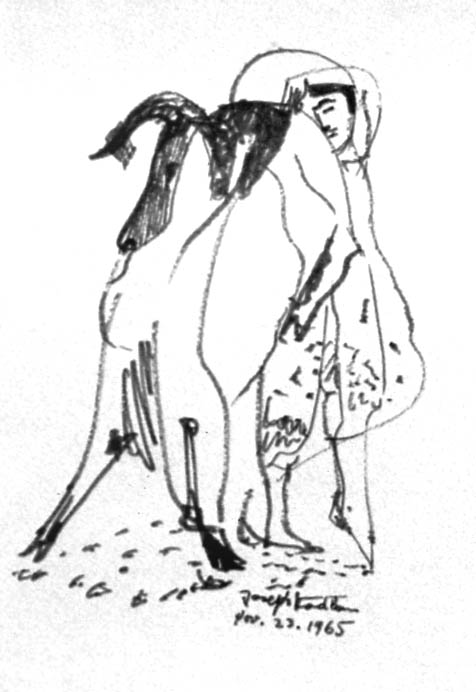 4"x6" Ink on Paper (1965)