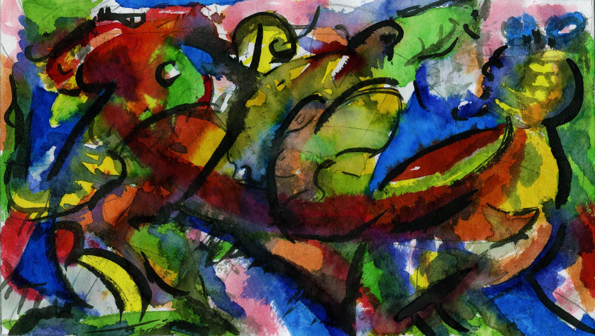 5"x10" Oil on Paper (2004)