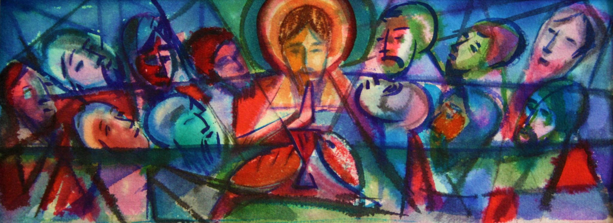 5"x13" Oil on Paper (1998)