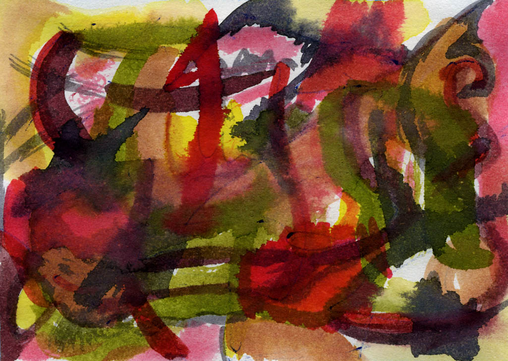 5"x7" Oil on Paper (2004)