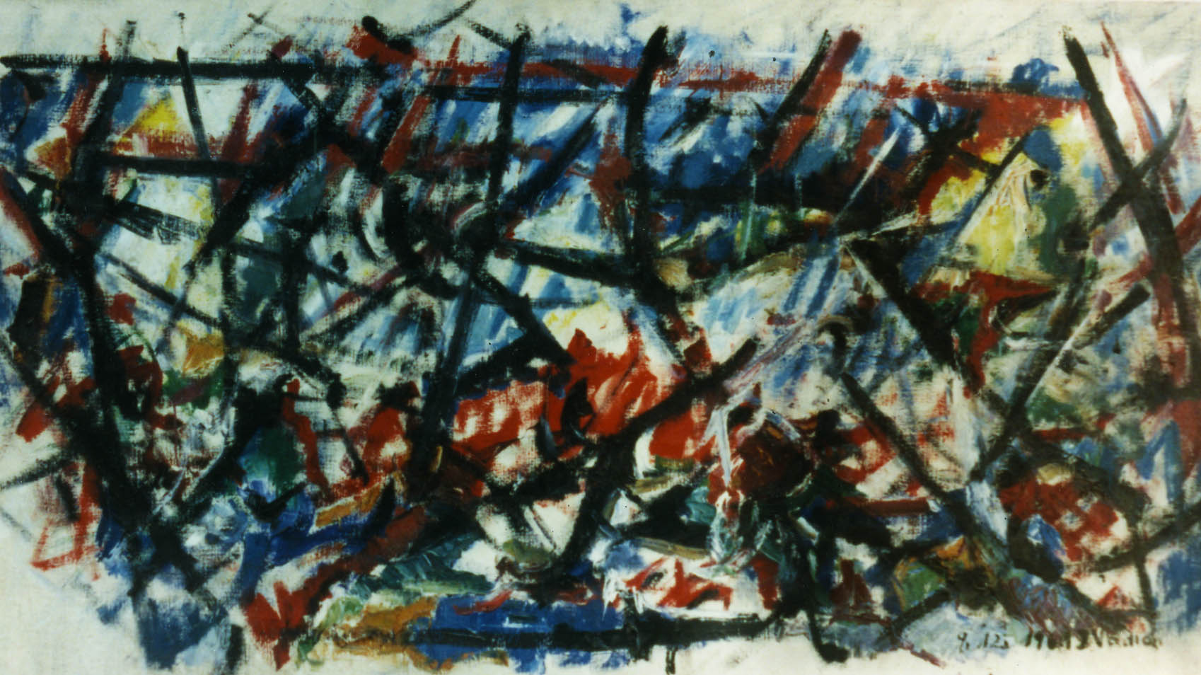 63"x35" Oil on Canvas (1961)