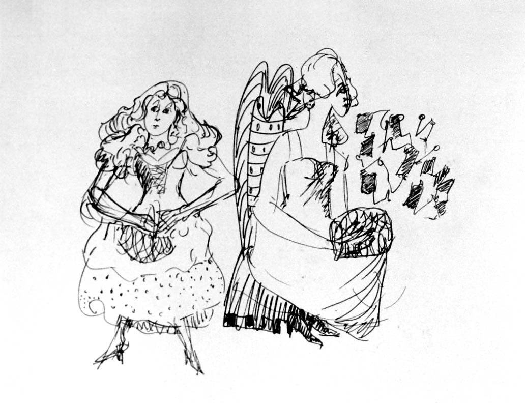 6"x8" Ink on Paper (1964)