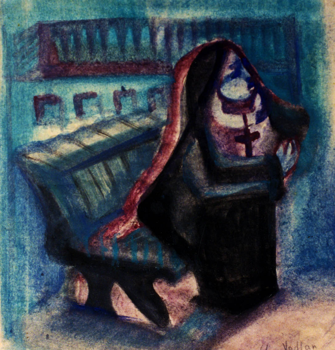 8"x8" Oil on Canvas (1961)